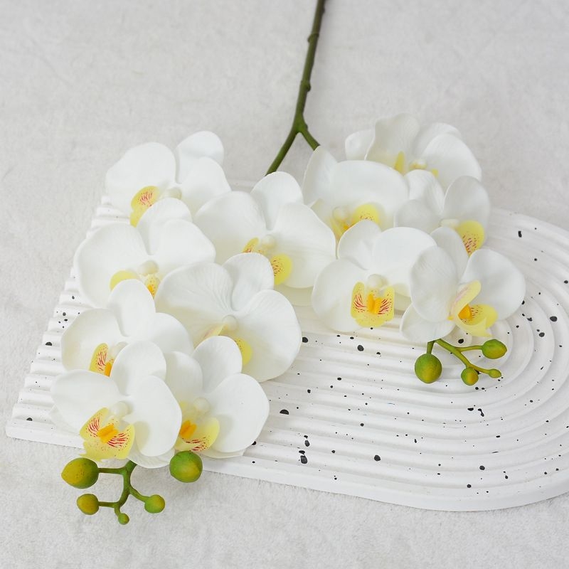 Wholesale artificial Phalaenopsis orchid with two branches