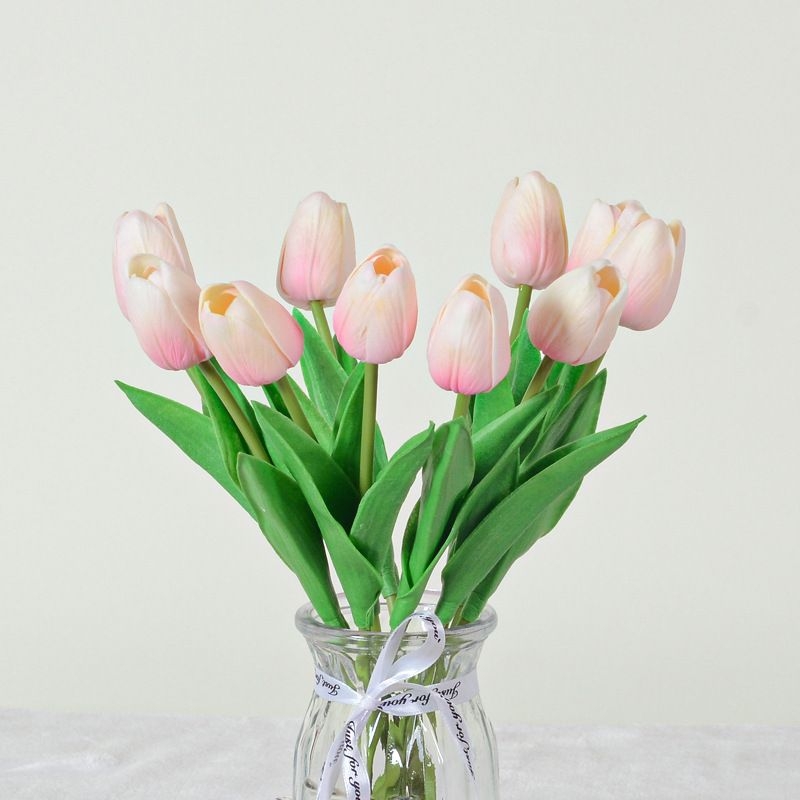 Artificial tulips