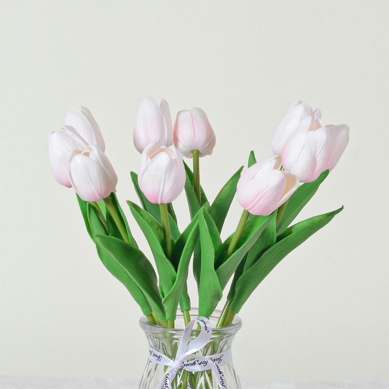Artificial tulips