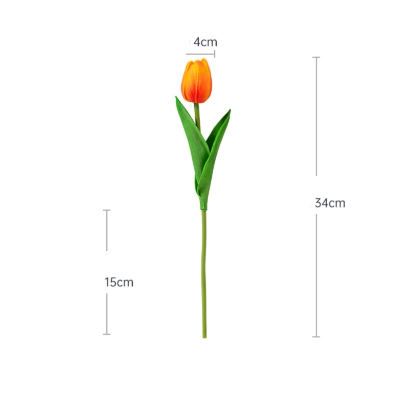 Artificial tulips