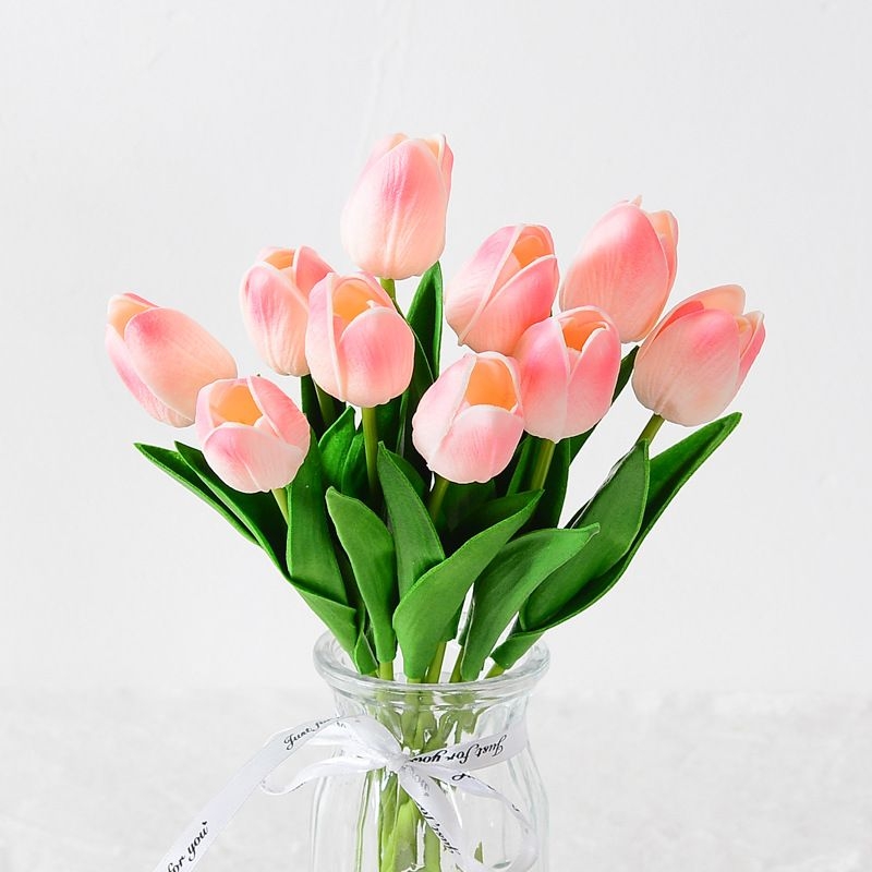 Artificial tulips