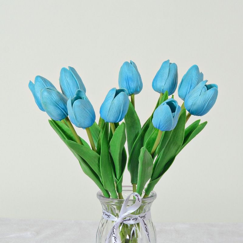 Artificial tulips