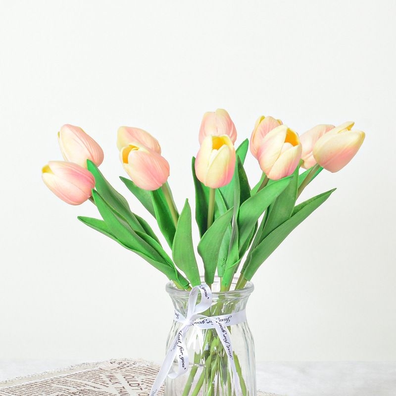 Artificial tulips