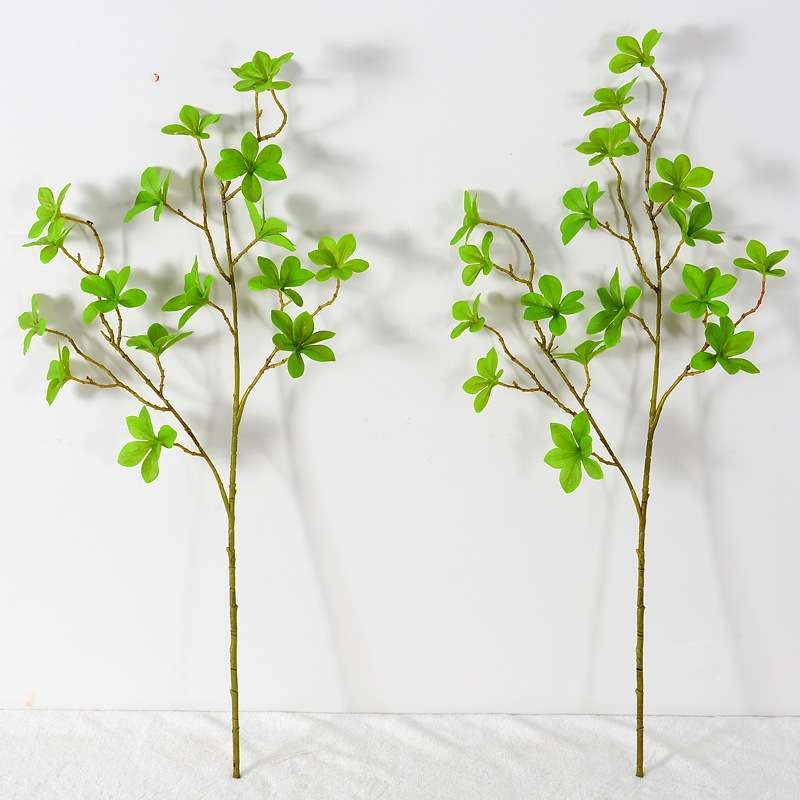 Simulated Leaf Japanese Hanging Clock