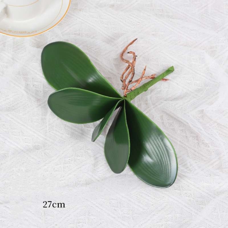 Artificial Phalaenopsis orchid EVA leaves