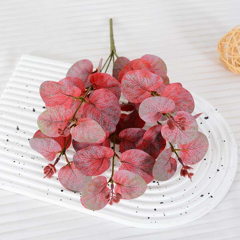 Wholesale of simulated eucalyptus leaves