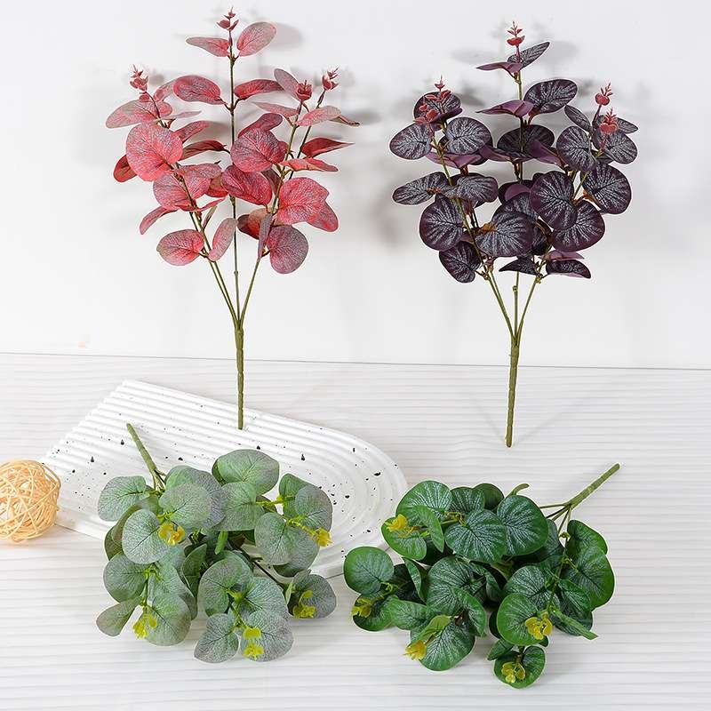 Wholesale of simulated eucalyptus leaves