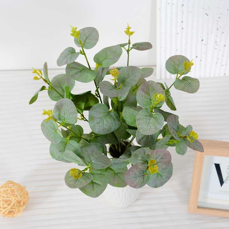 Wholesale of simulated eucalyptus leaves