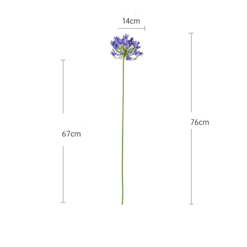Artificial agapanthus