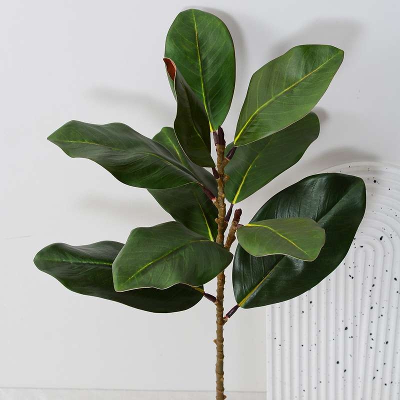Artificial magnolia leaves