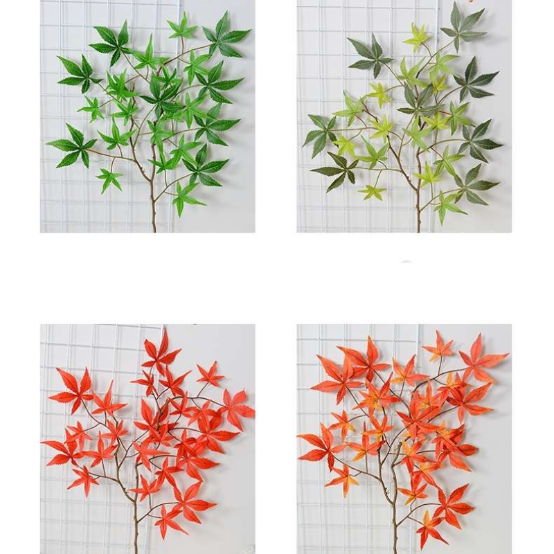 Artificial five-pointed maple leaf