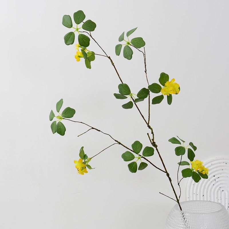 Simulated Guanyin Lotus Leaves with flower