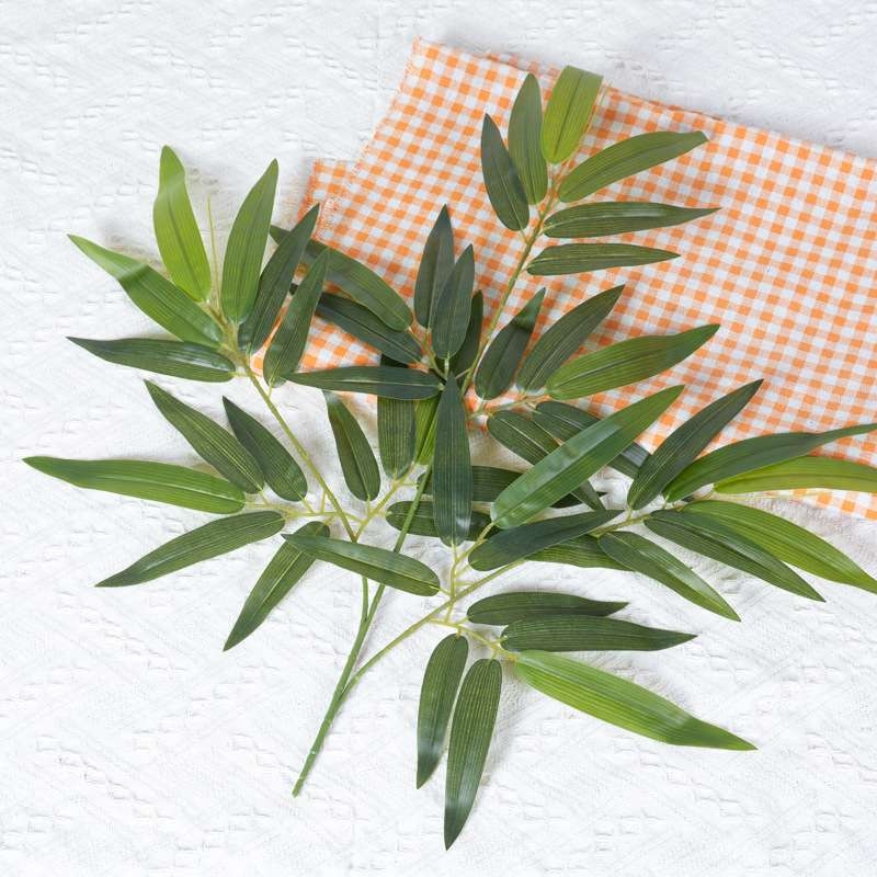 Simulated bamboo leaves