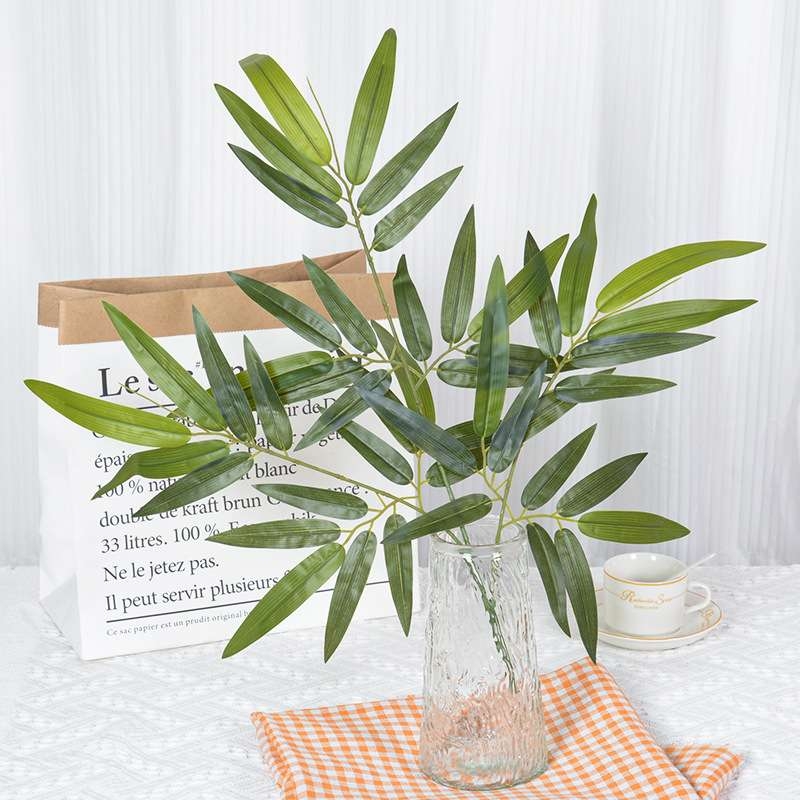 Simulated bamboo leaves