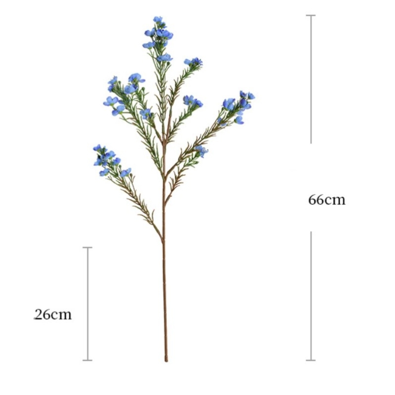 Artificial wintersweet flowers