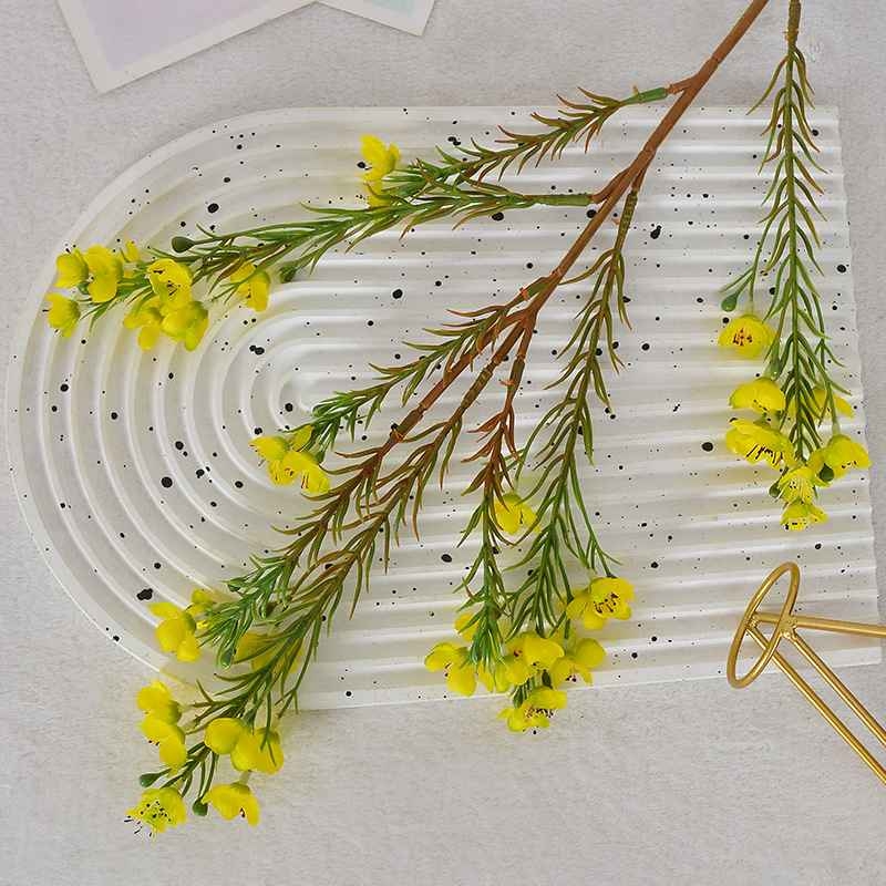 Artificial wintersweet flowers