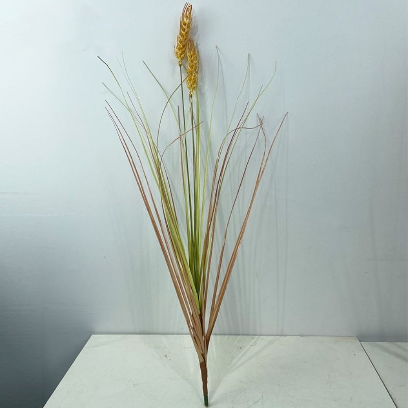 Simulated ears of wheat, rice, and wheat