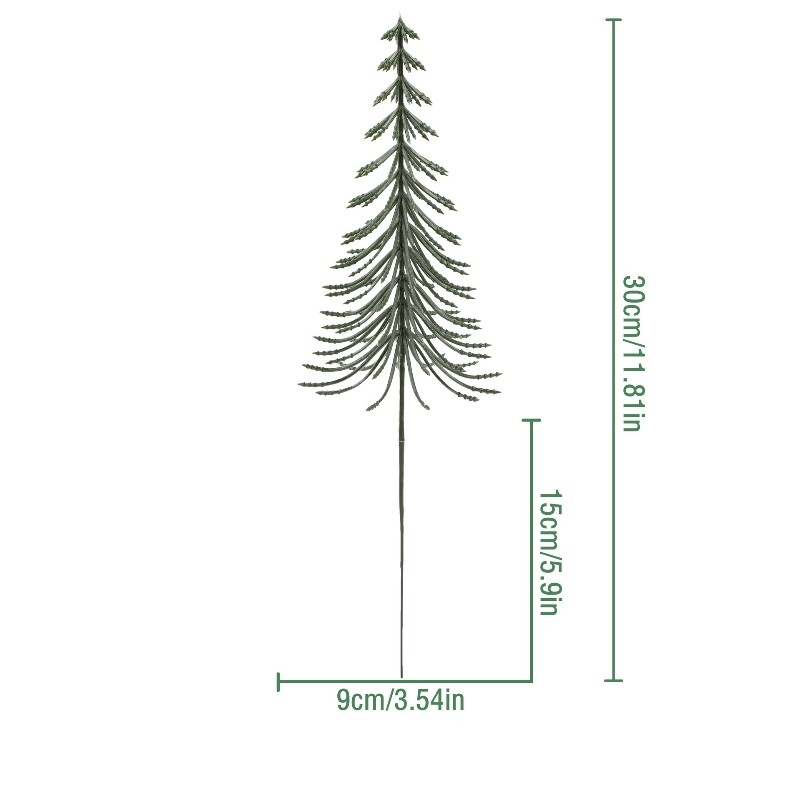 Artificial pine needle plants