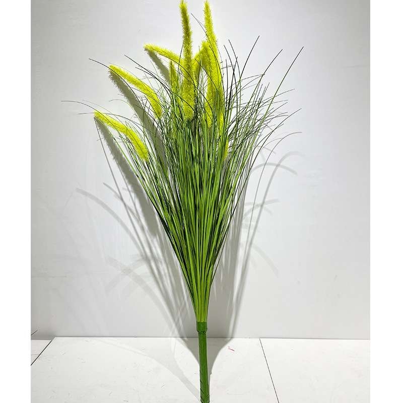 Artificial foxtail grass manufacturing