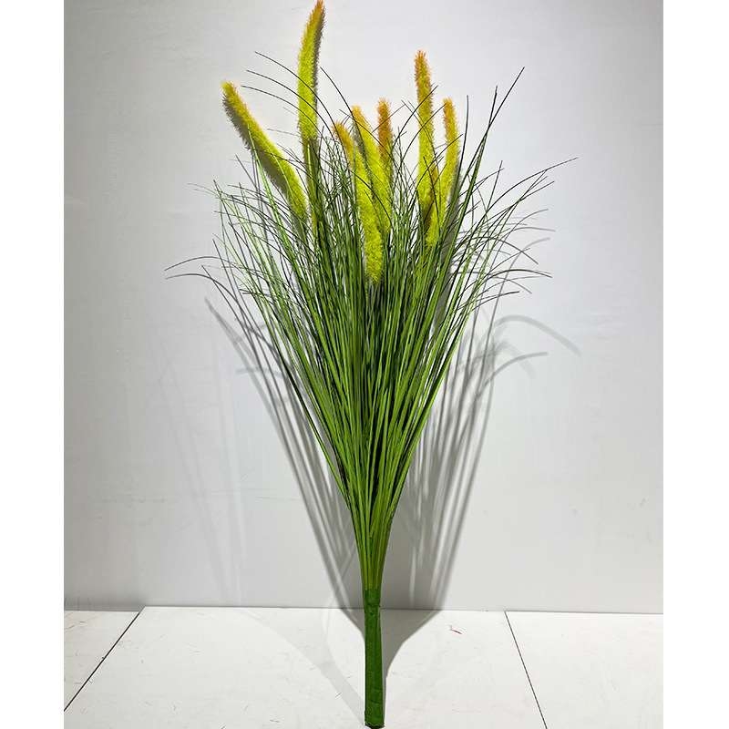 Artificial foxtail grass manufacturing