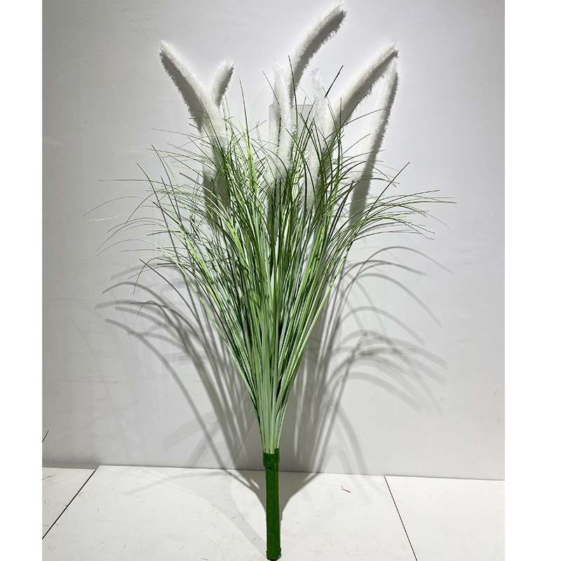 Artificial foxtail grass manufacturing