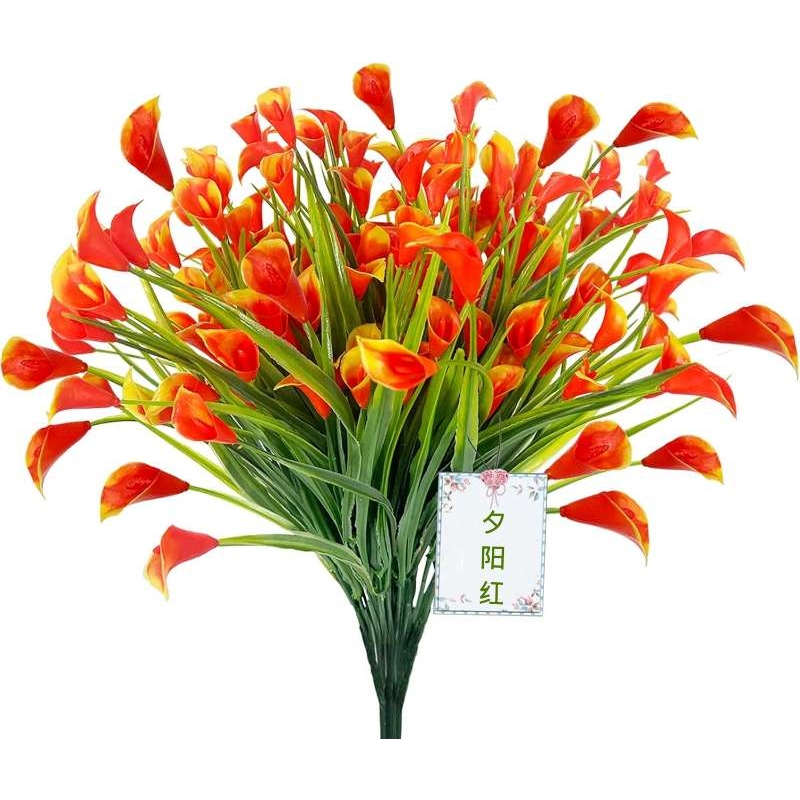 Artificial calla lilies