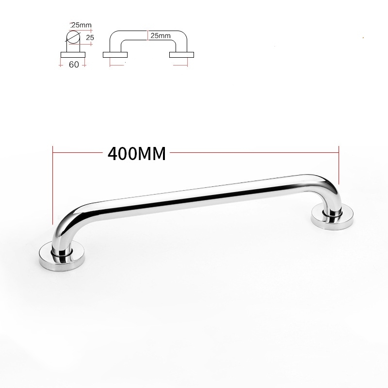 Dia25mm 304 stainless steel 300-600mm bathroom grab bars