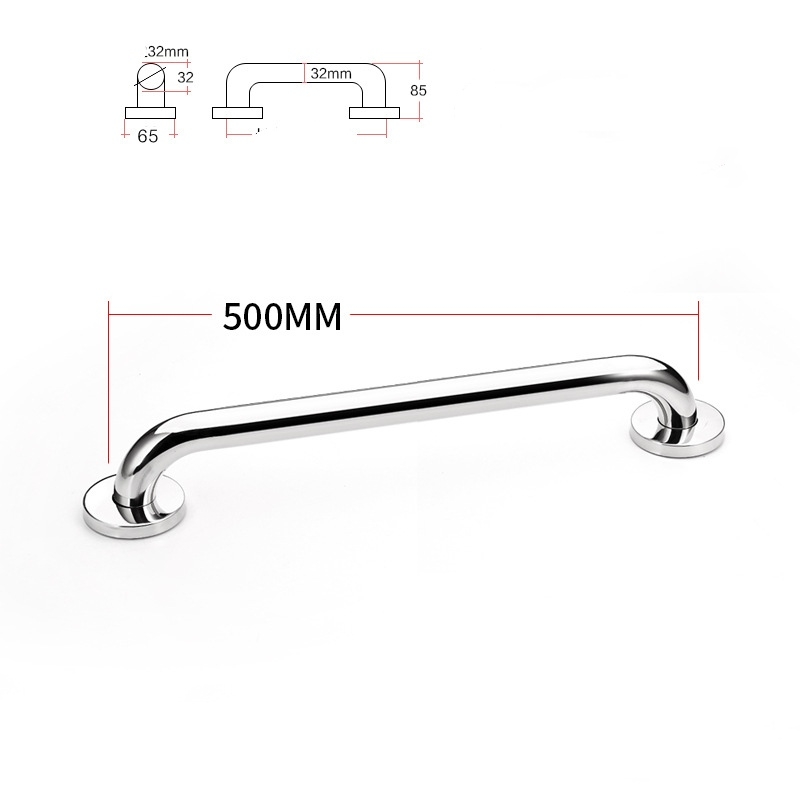 Dia32mm 304 stainless steel 300-600mm bathroom grab bars