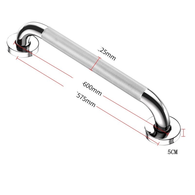 Dia25mm 201 stainless steel 300-600mm Anti-slip bathroom grab bars