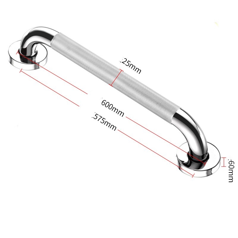 Dia25mm 304 stainless steel 300-600mm Anti-slip bathroom grab bars wholesale