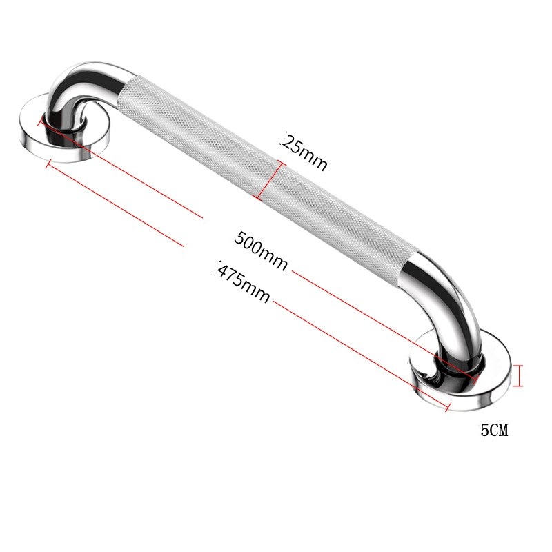 Dia25mm 304 stainless steel 300-600mm Anti-slip bathroom grab bars wholesale