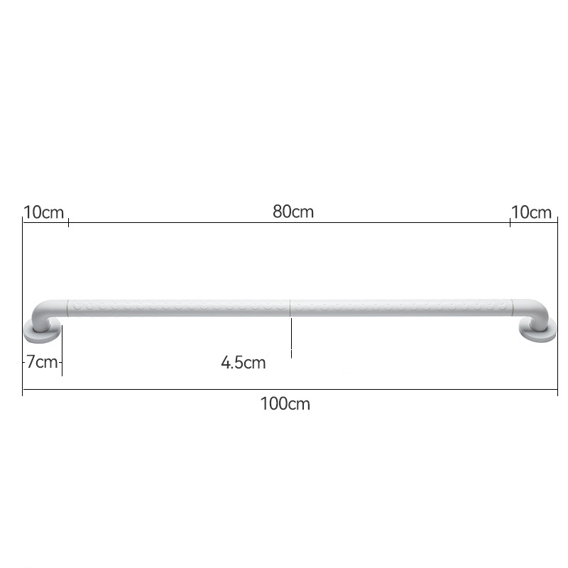 Toilet safety grab bar