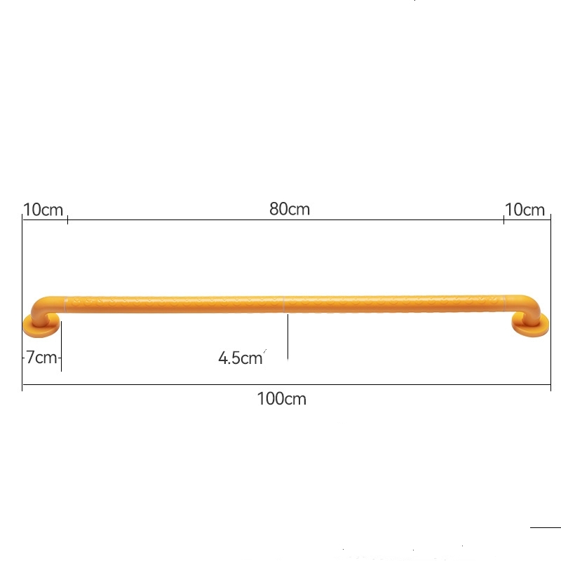 Toilet safety grab bar