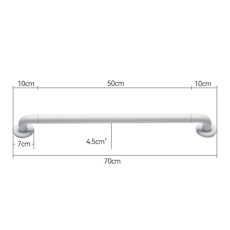 Toilet safety grab bar