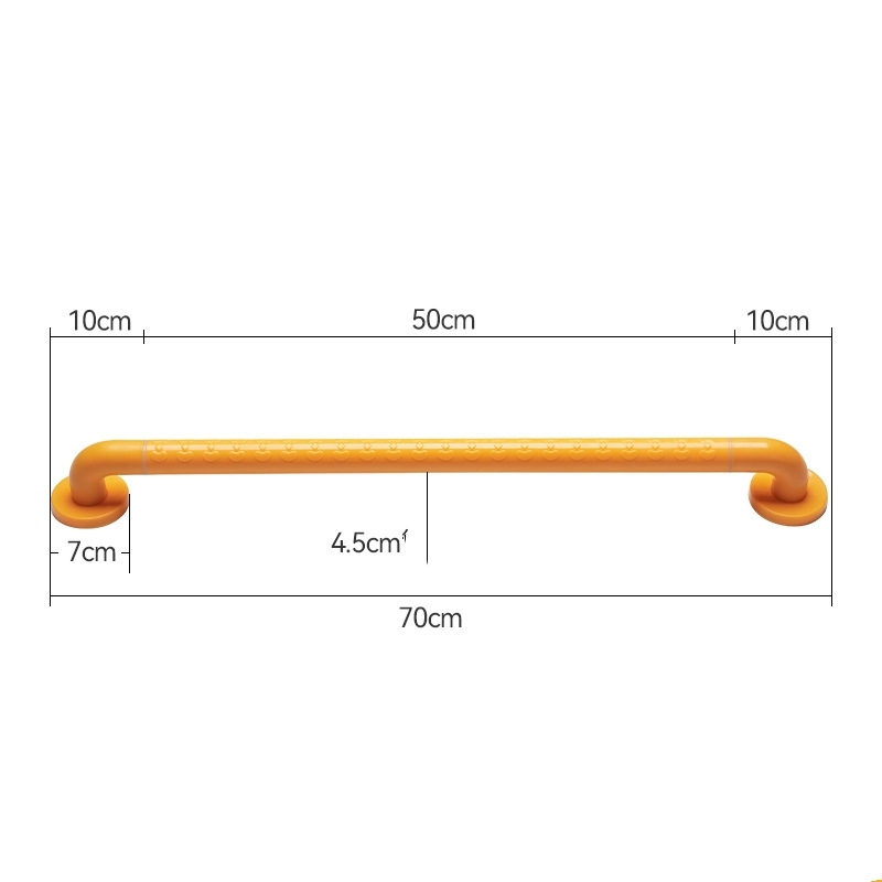 Toilet safety grab bar