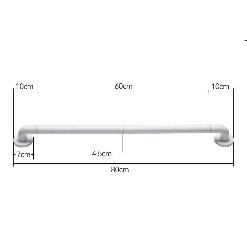 Toilet safety grab bar