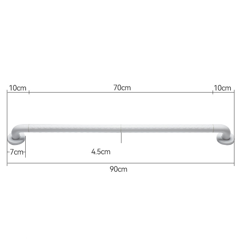 Toilet safety grab bar