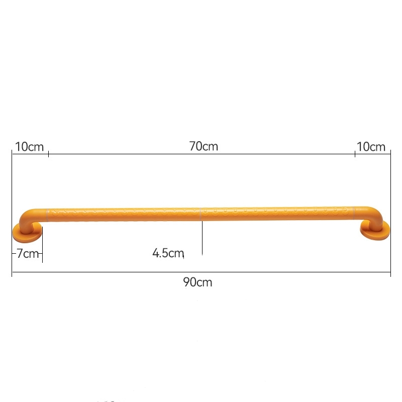 Toilet safety grab bar