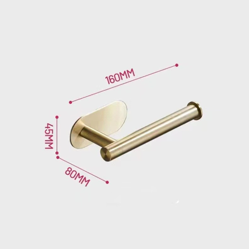 Stainless steel no-drill tissue holder