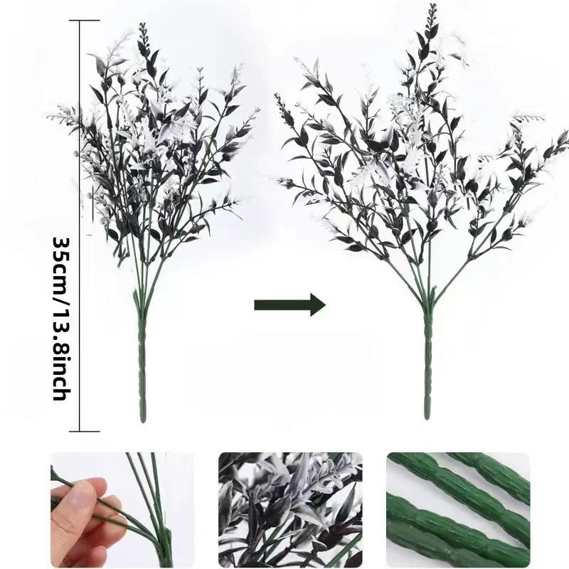 Artificial plastic lavender