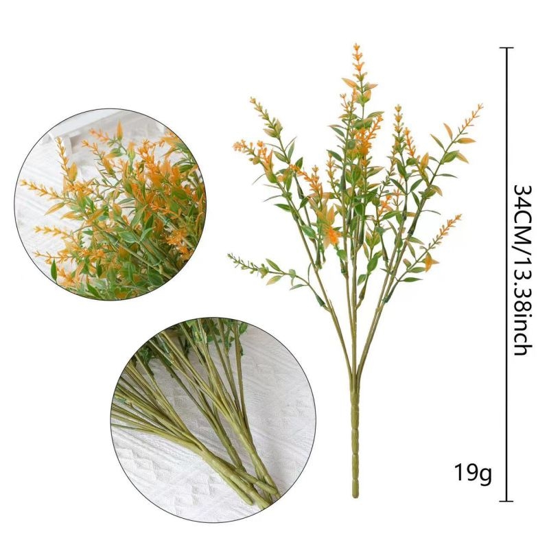 Artificial plastic lavender