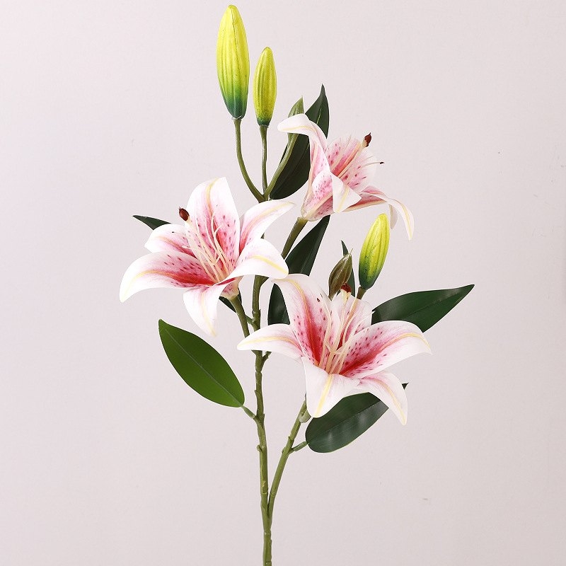 3-flower 3-fruit simulated lily