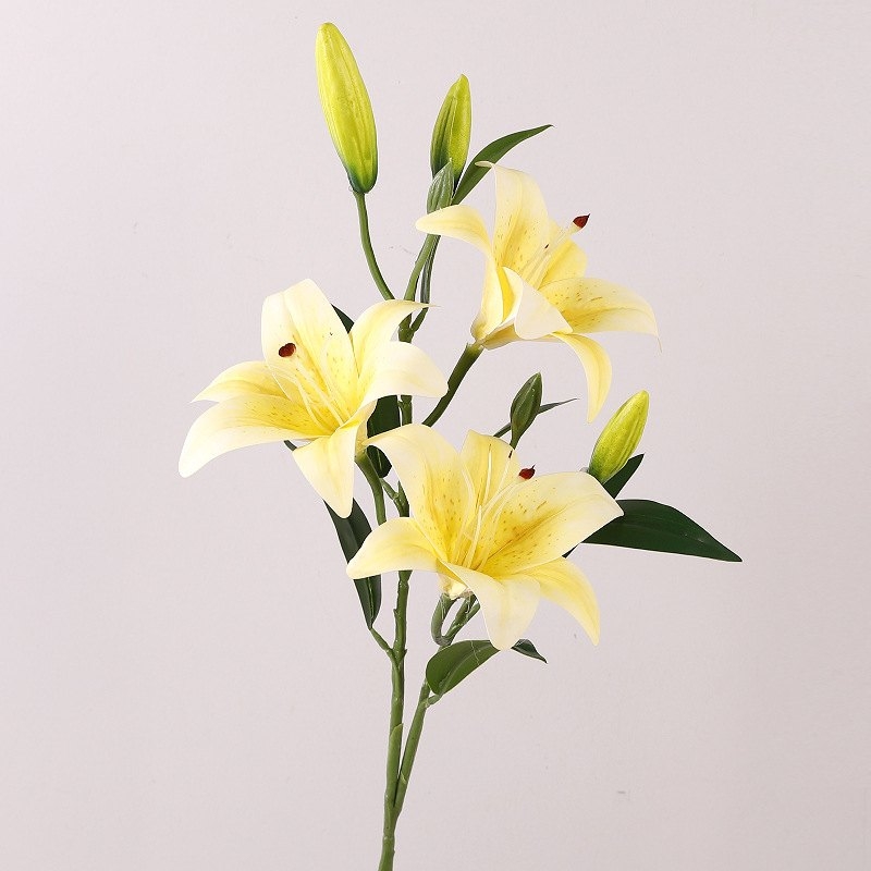3-flower 3-fruit simulated lily