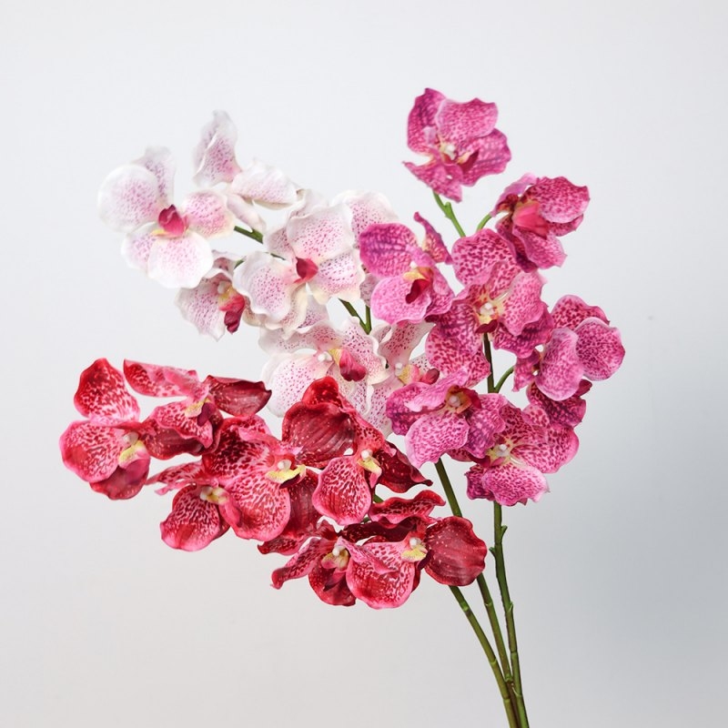 Touch-sensitive moisturizing simulated orchid