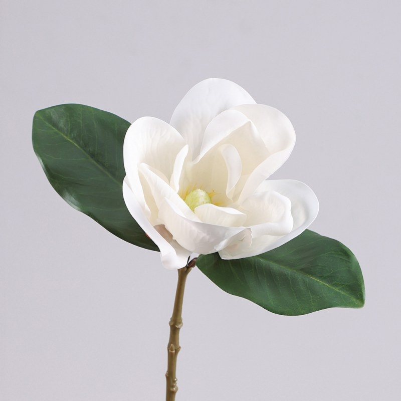 Artificial magnolia flower head