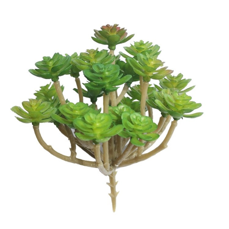 Artificial Succulent Plant Thin Makeup
