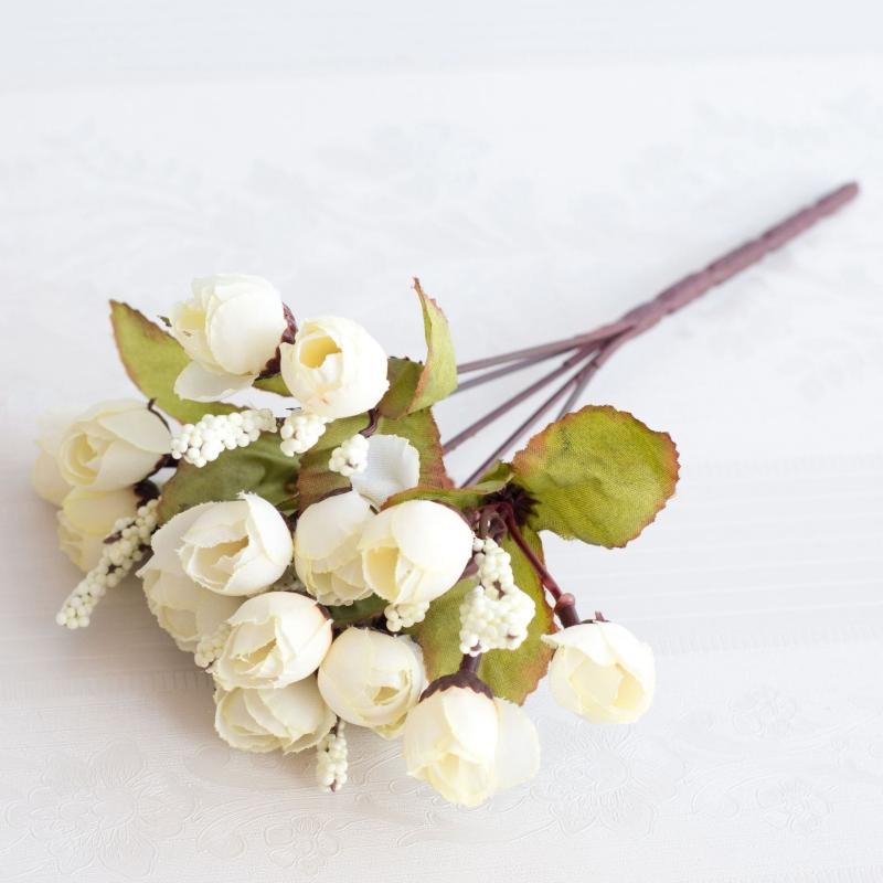 Artificial rosebuds