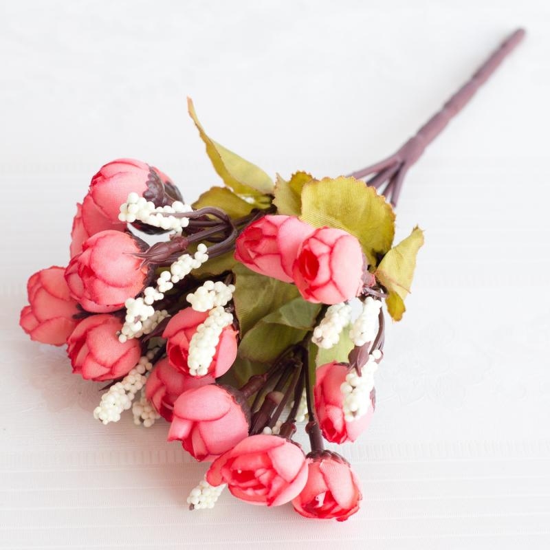 Artificial rosebuds