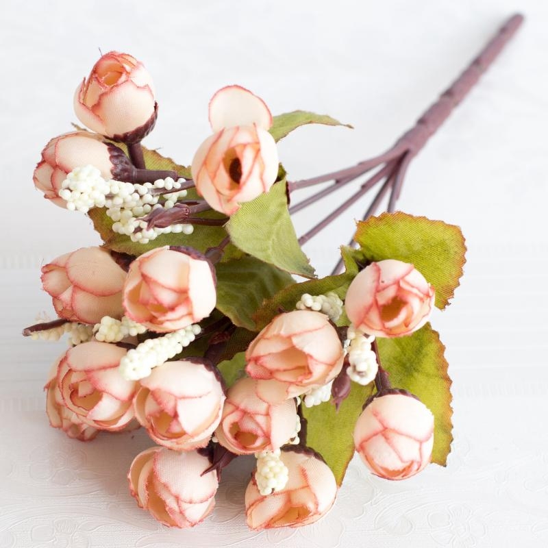 Artificial rosebuds