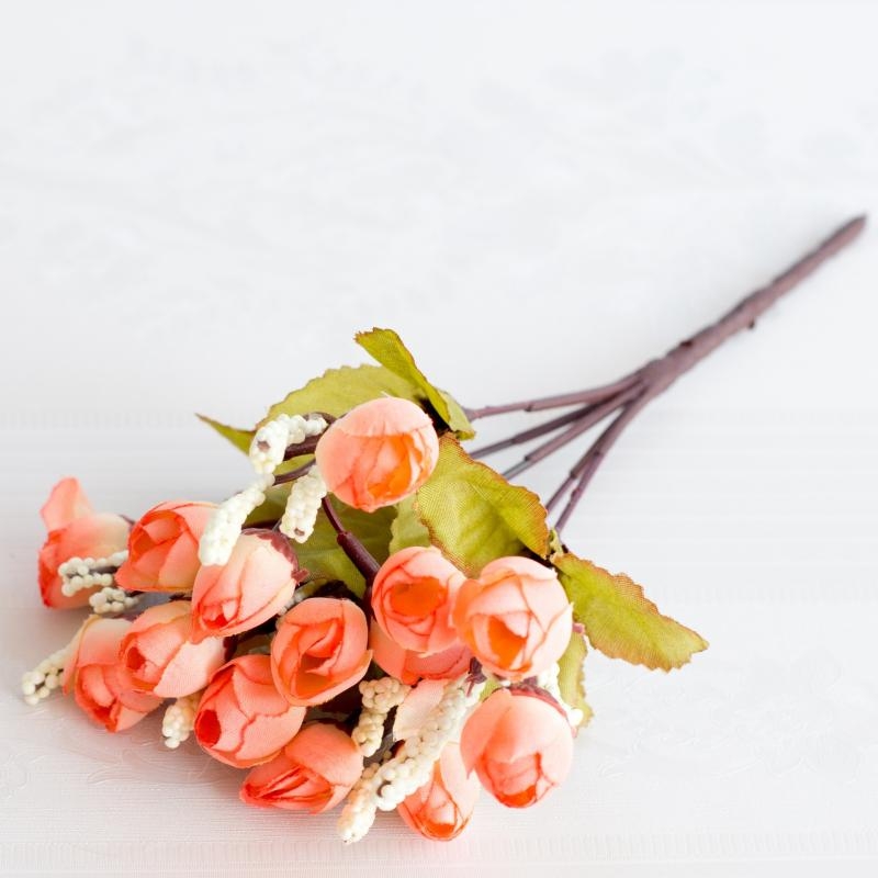 Artificial rosebuds